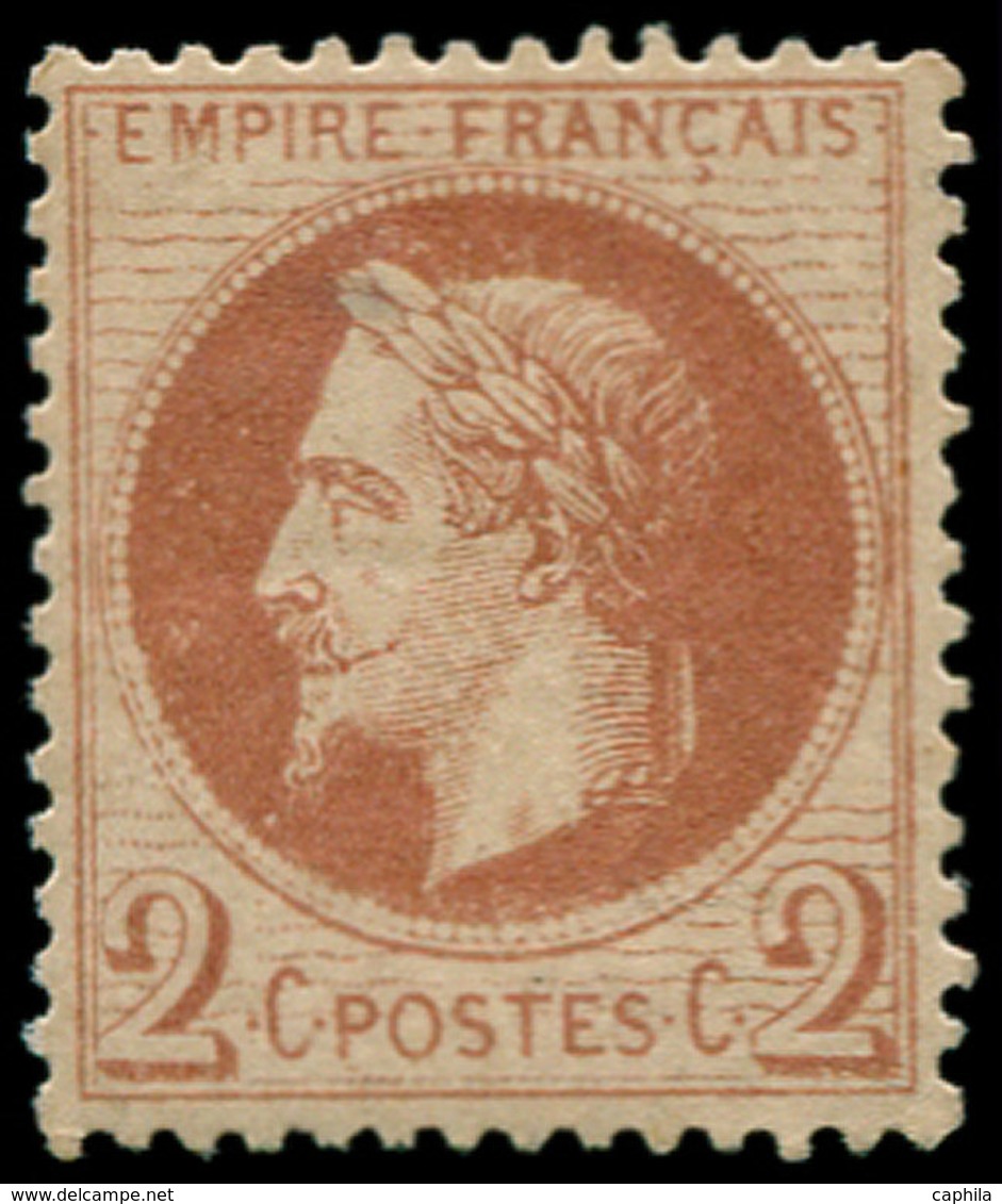 ** FRANCE - Poste - 26A, Type I, Signé Calves, TB: 2c. Rouge-brun - 1849-1850 Cérès