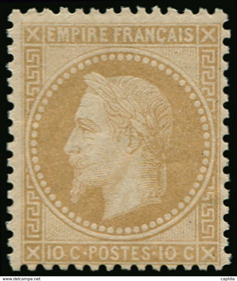 ** FRANCE - Poste - 28B, Type II, Signé Calves Et Brun: 10c. Bistre - 1849-1850 Cérès