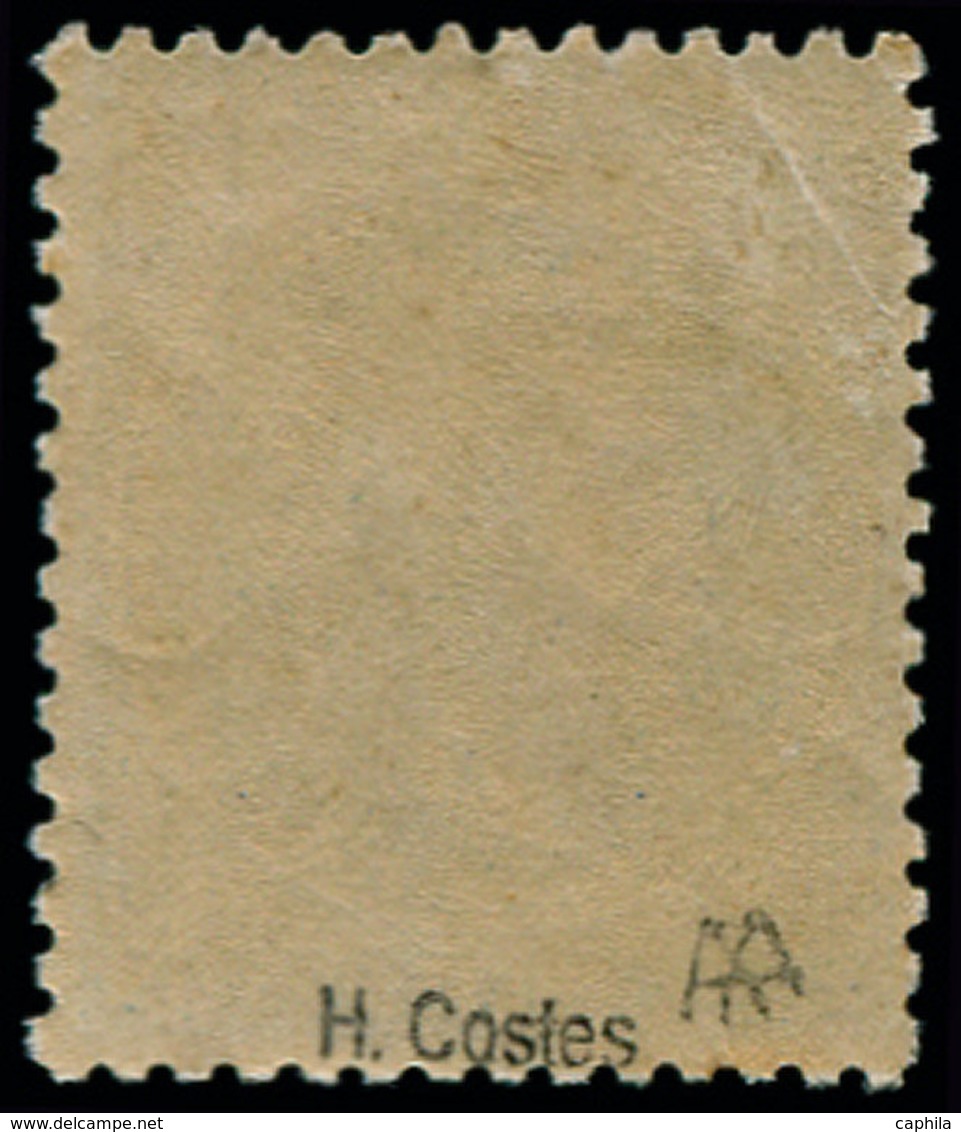 ** FRANCE - Poste - 29B, Type II, Signé Costes: 20c. Bleu - 1849-1850 Cérès