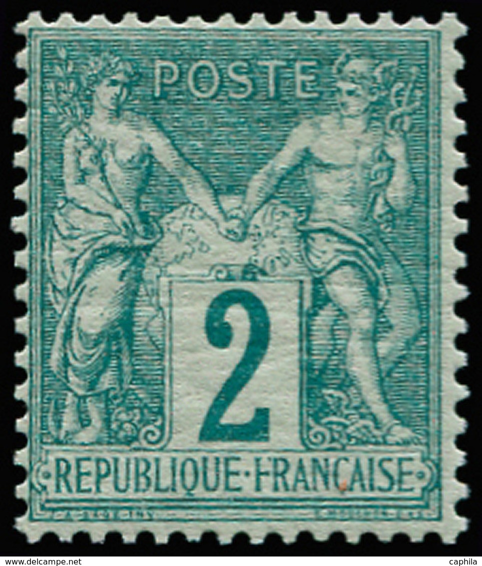 ** FRANCE - Poste - 62, Signé Scheller + Certificat Cérès, TB: 2c. Vert - 1849-1850 Cérès