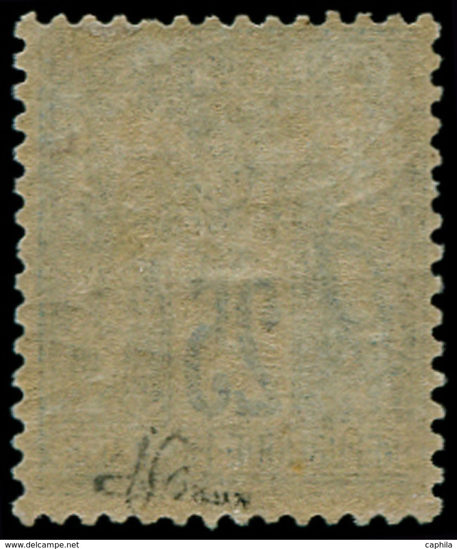 ** FRANCE - Poste - 79, Signé Brun: 25c. Bleu - 1849-1850 Cérès