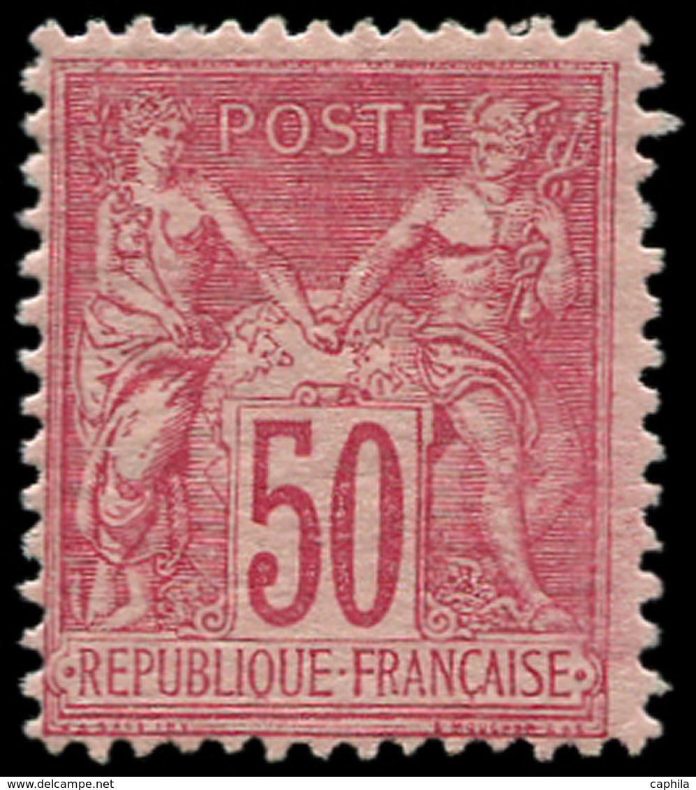 * FRANCE - Poste - 98, Très Frais, Gomme D'origine: 50c. Rose - 1849-1850 Cérès