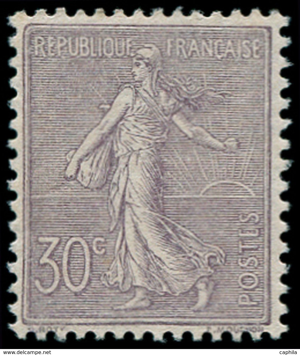 * FRANCE - Poste - 133, Signé, Très Bon Centrage: 30c. Semeuse Lilas - 1849-1850 Cérès