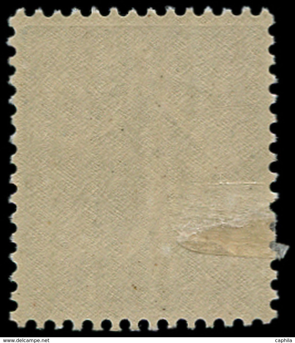 * FRANCE - Poste - 205, Impression Brouillée, Tachée: 1f. Semeuse Lignée - 1849-1850 Cérès