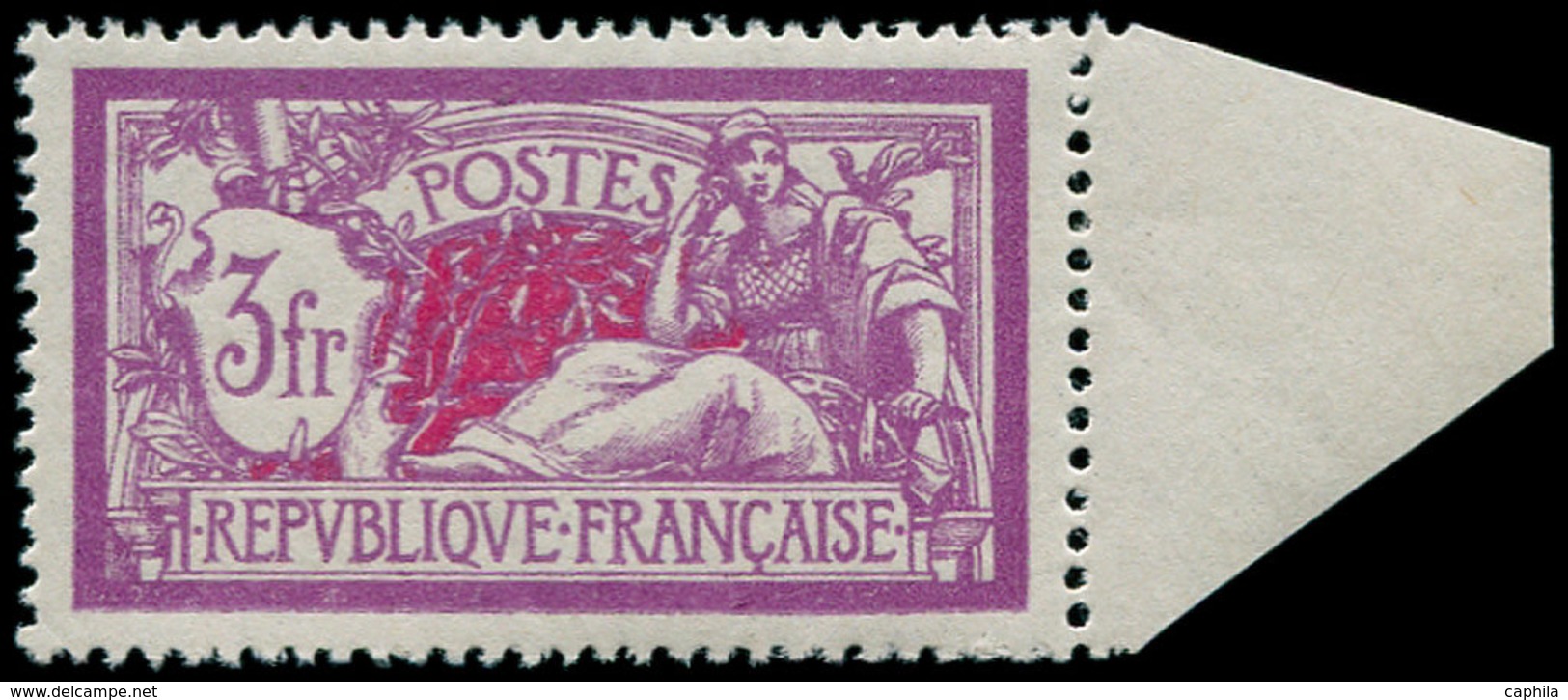 ** FRANCE - Poste - 240, Bon Centrage, Bdf: 3f. Merson Lilas Et Carmin - 1849-1850 Cérès