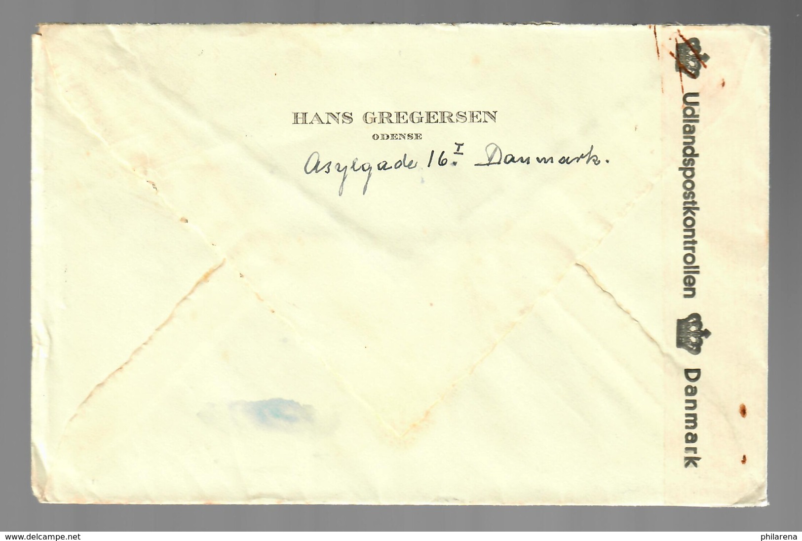 5x Covers Denmark, Odense, Silkeborg, Aarhus To Germany, British Censor 1946 - Autres & Non Classés