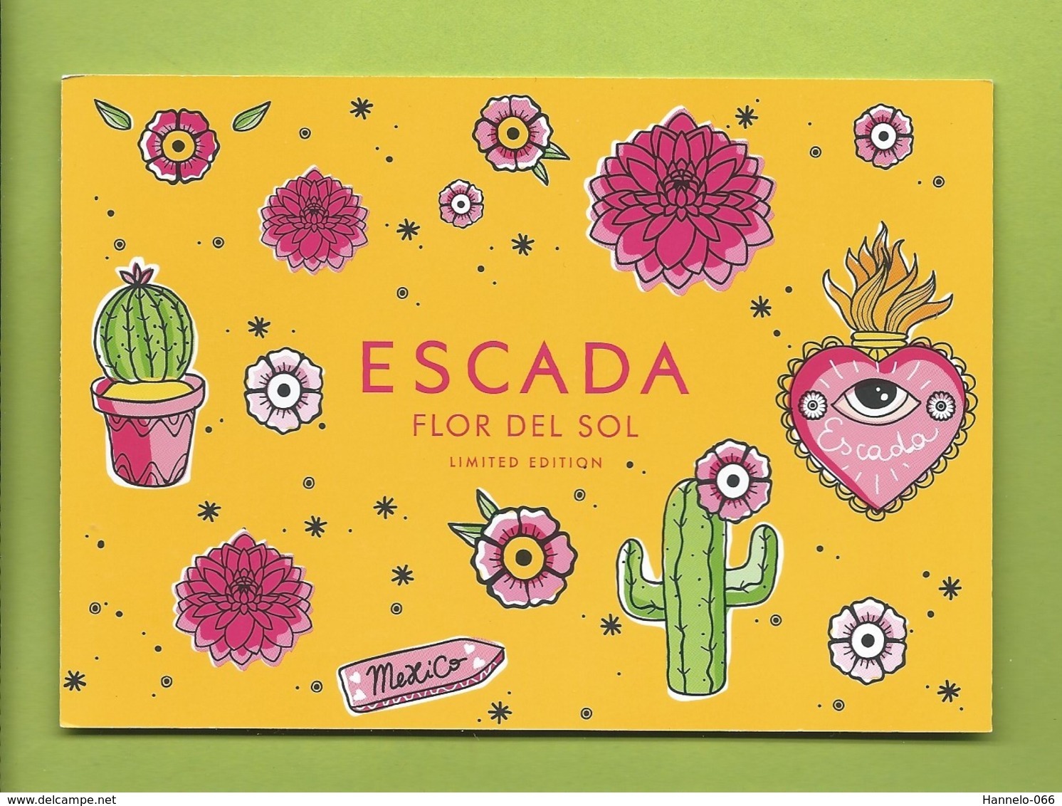 ESCADA * FLOR DEL SOL * POSTCARD + FILMPATCH * V/R - Modernes (à Partir De 1961)