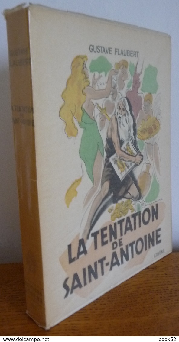 La TENTATION De SAINT-ANTOINE (1951) Avec Une Suite De 12 Illustrations De Derambure - Autres & Non Classés