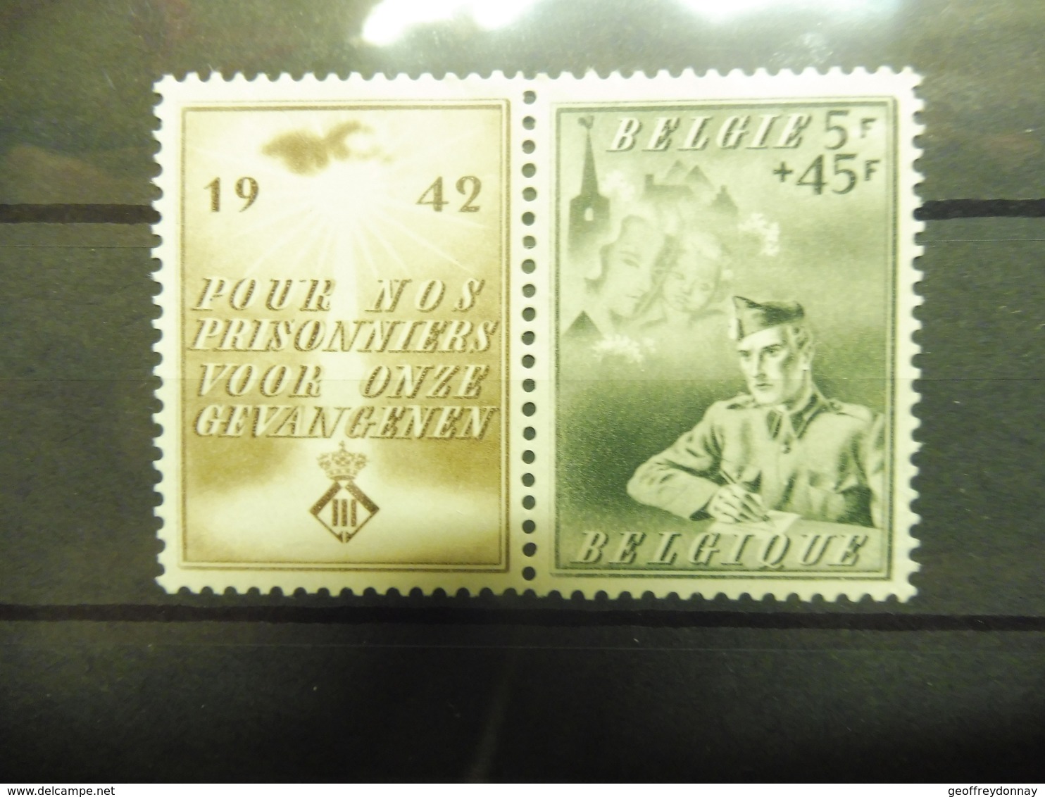 Belgique Belgie 602 Prisonnier Neuf Luxe ** - Unused Stamps