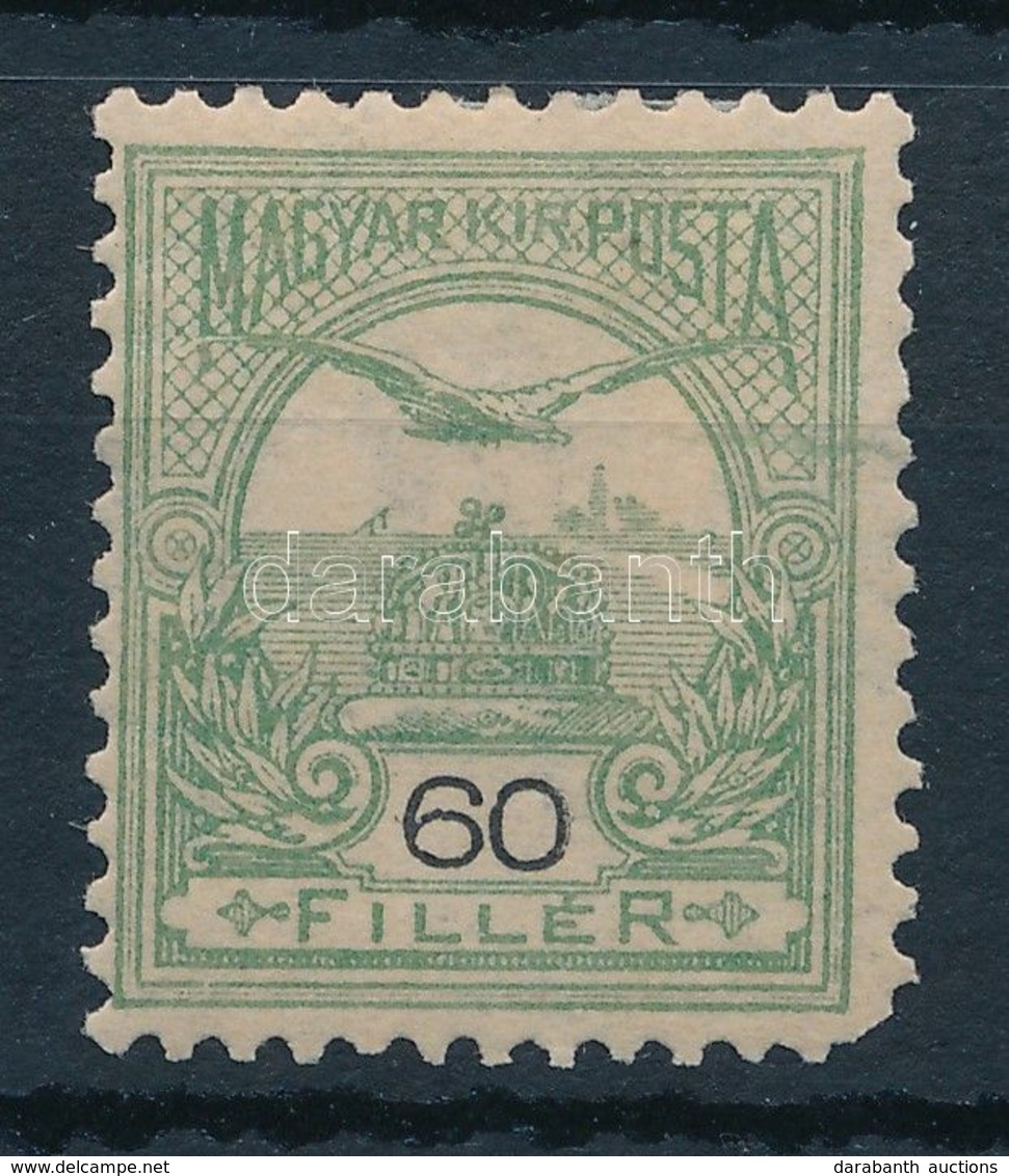 * 1904 Turul 60f (55.000) (sarokhiba / Corner Fault) - Sonstige & Ohne Zuordnung