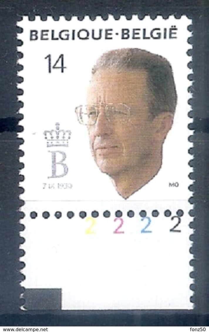 BELGIE * Nr 2382 P5  Plaatnr 2 * Postfris Xx * HELDER PAPIER - Sonstige & Ohne Zuordnung