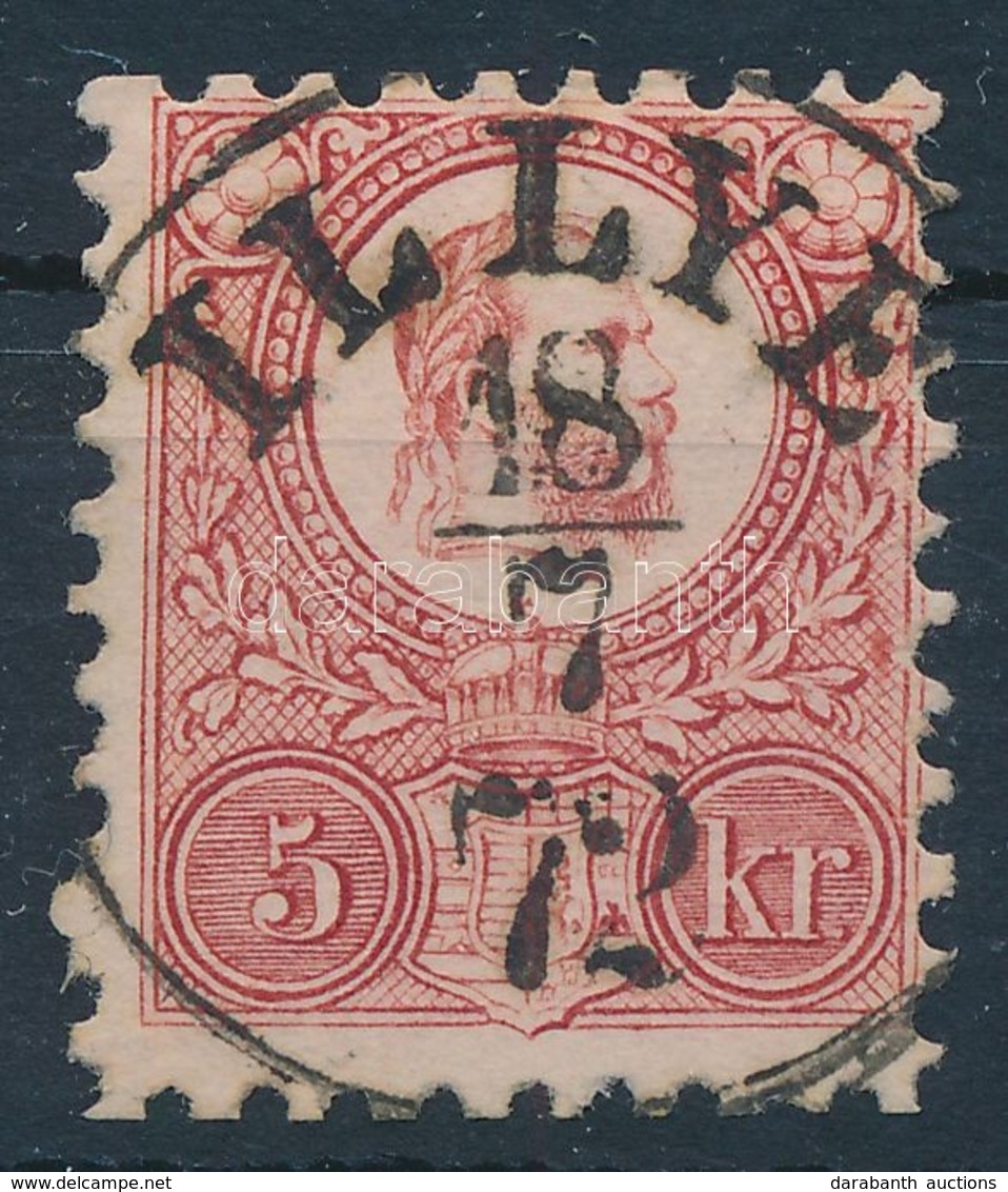 O 1871 Réznyomat 5kr Kék "ILLYE" (Gudlin 400 Pont) - Sonstige & Ohne Zuordnung