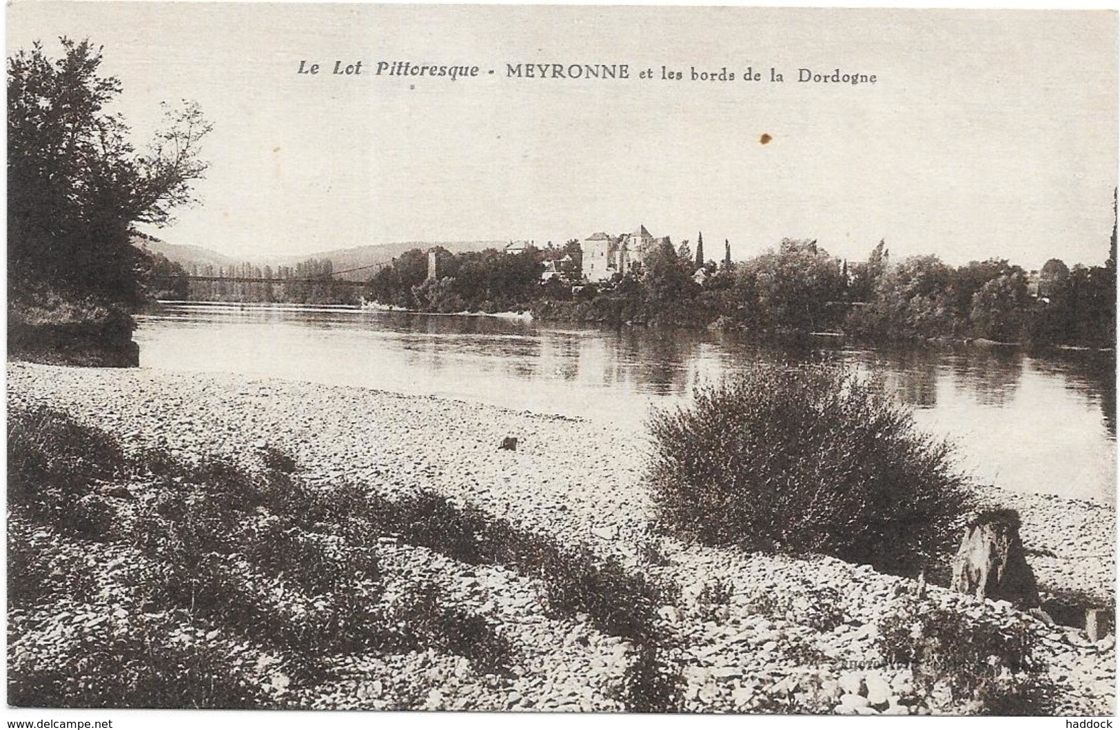 MEYRONNE : LES BORDS DE LA DORDOGNE - Altri & Non Classificati