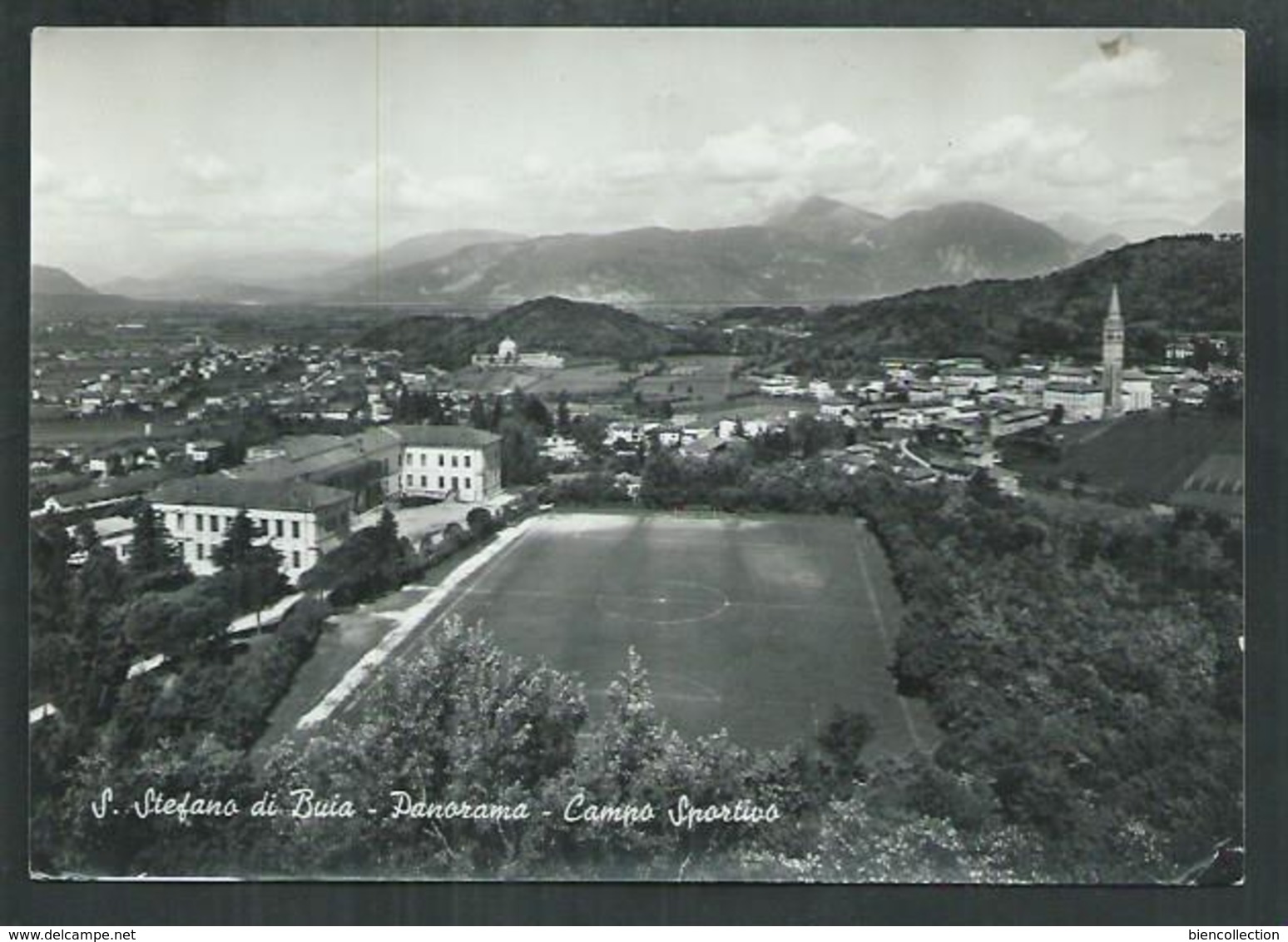 Italie. San Stefano Di Puia; Le Stade De Football. Campo Sportivo - Autres & Non Classés