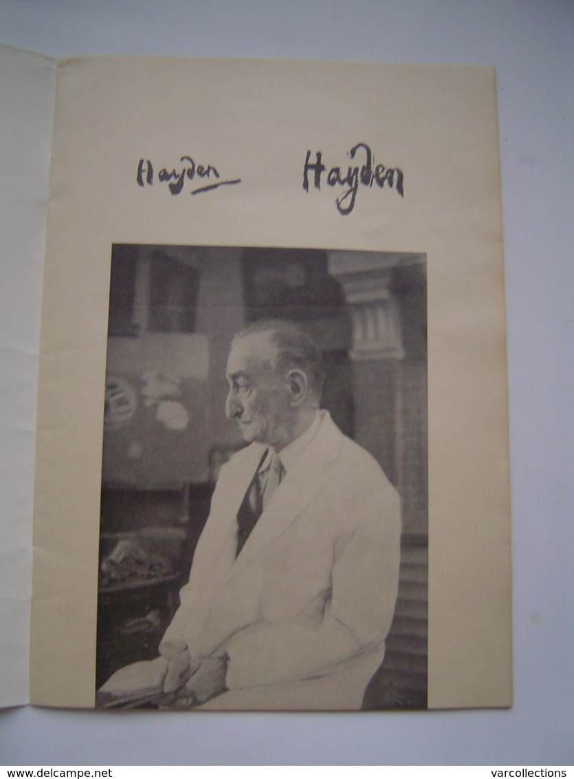 BROCHURE ART 1955 : BIOGRAPHIE Peintre Français D' Origine POLOGNE / HENRI HAYDEN 1883 - 1970 - Non Classés