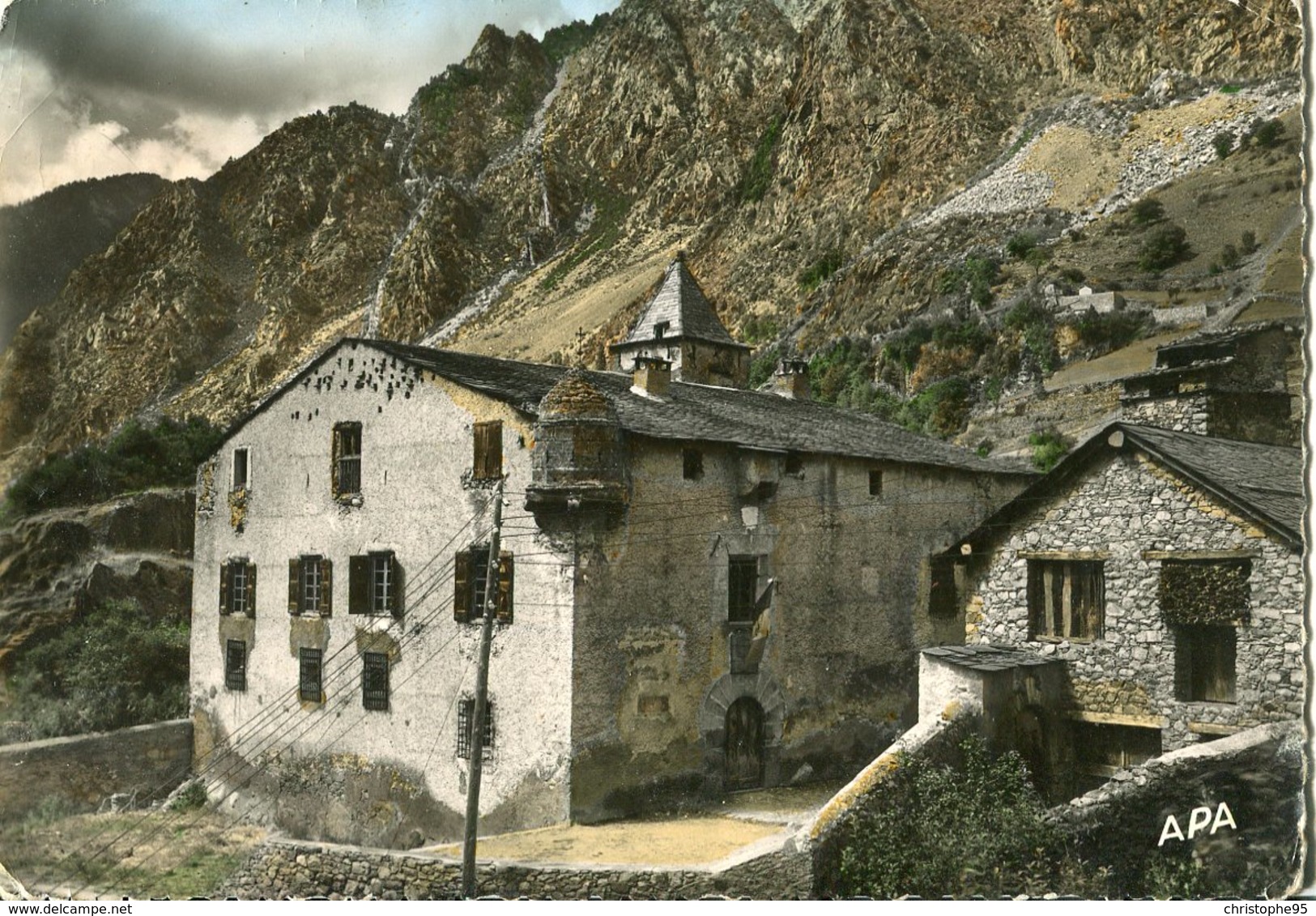 Andorre .n° 22418 . Casa De Les Valls . Cpsm.10.5 X 15 Cm . - Andorre