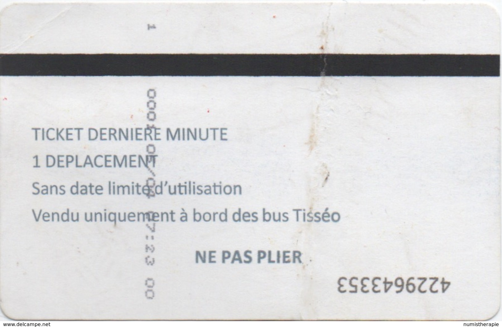 1 Ticket Tisséo De Toulouse : Déplacement Dernière Minute - Europa