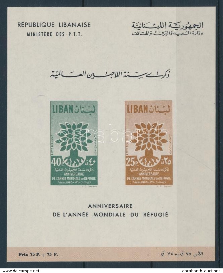 ** 1960 A Menekültek éve Blokk Mi 20 - Otros & Sin Clasificación