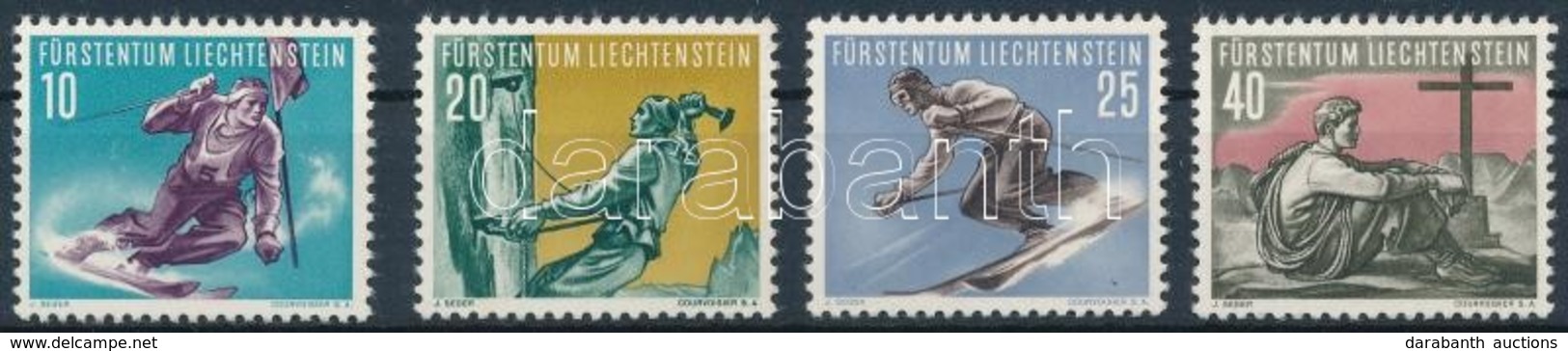 ** 1955 Sport (II) Sor Mi 334-337 - Sonstige & Ohne Zuordnung