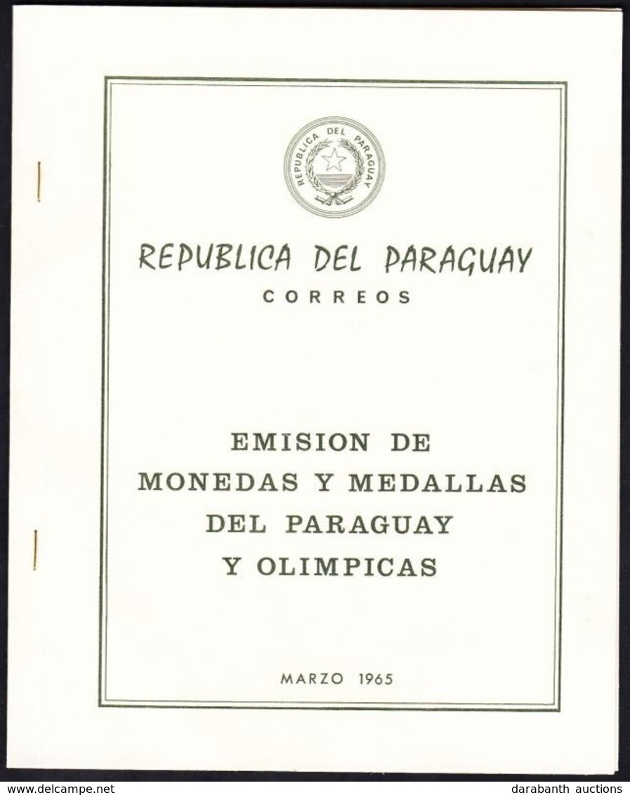 ** 1965 Olimpiai érem Blokk Füzetben Mi 68 II - Sonstige & Ohne Zuordnung