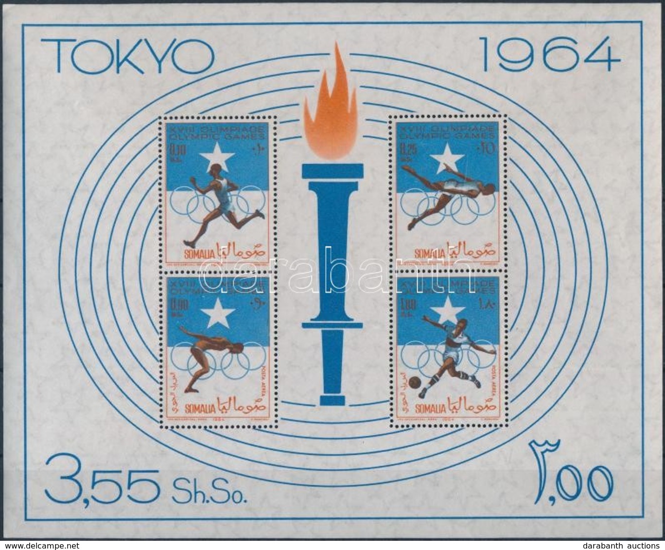 ** 1964 Nyári Olimpiai Játékok Blokk Mi 1 - Otros & Sin Clasificación