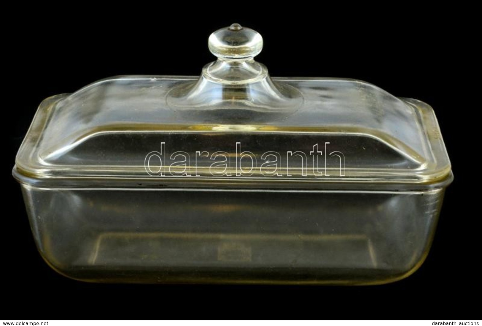 Fedeles üveg Kínáló 30x15 Cm - Glas & Kristall