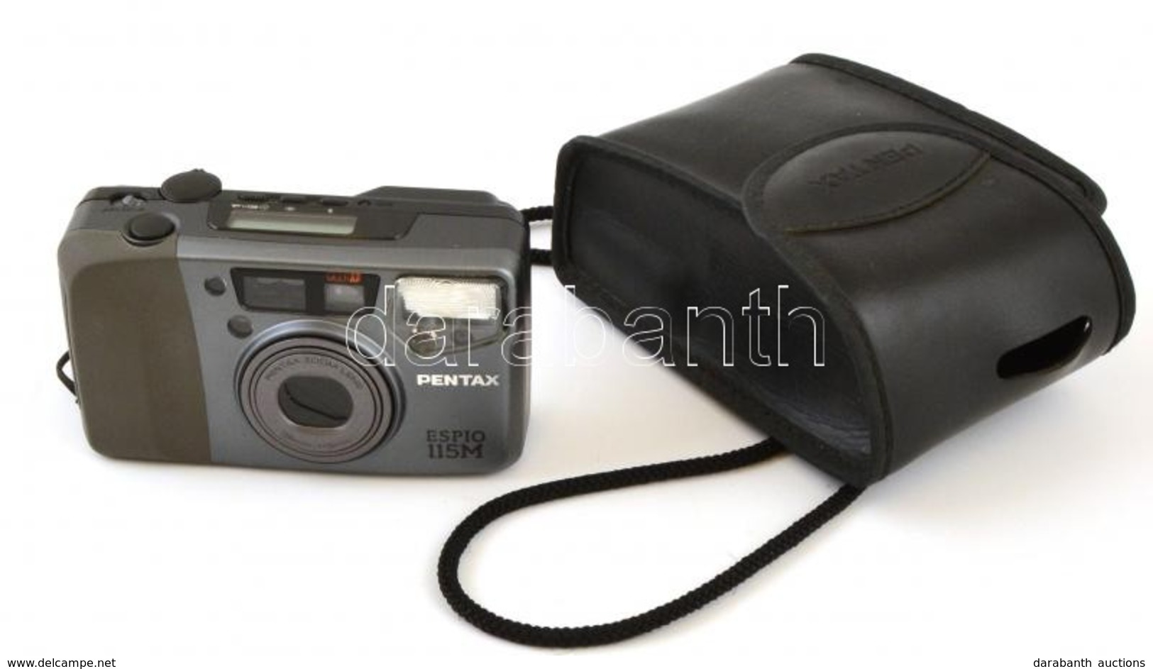 Pentax Espio 115M Filmes Kompakt Fényképezőgép, Jó állapotban, Eredeti Tokjával, Lemerült Elemmel, Nem Kipróbált - Fotoapparate