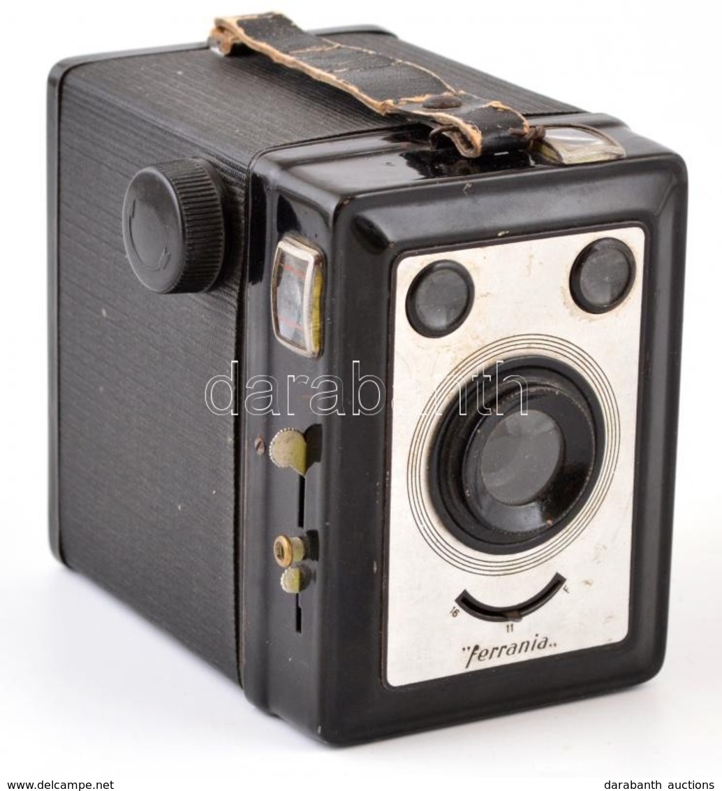 Ferrania Box Fényképezőgép, Jó állapotban / Vintage Italian Boxcamera - Fotoapparate