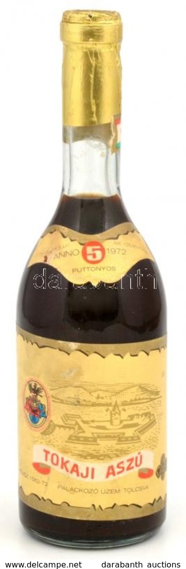 1972 Tokaji Aszú 5 Puttonyos, Palackozva: Tolcsva, 0,5 L - Sonstige & Ohne Zuordnung