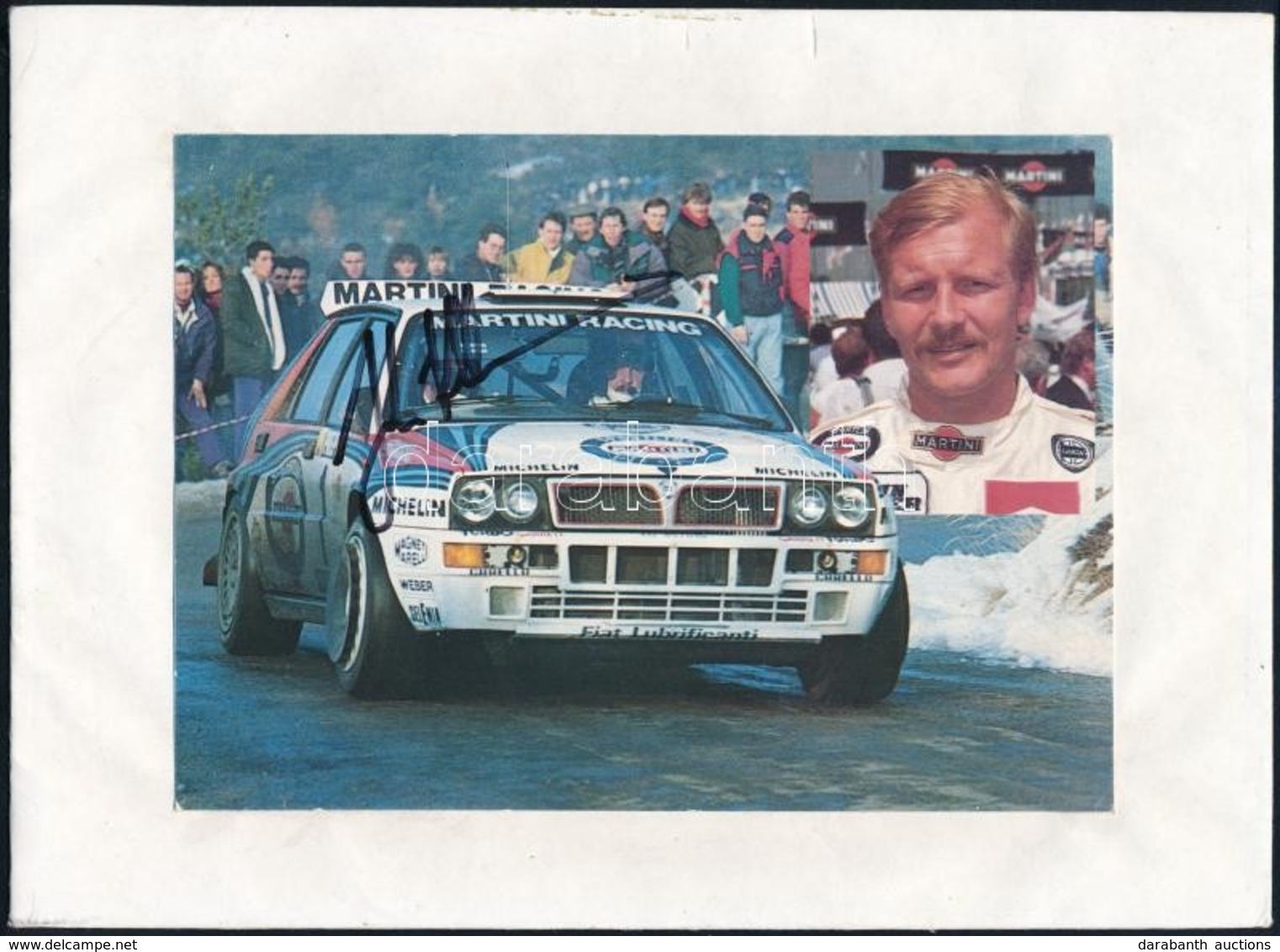 Juha Matti Pellevro Kankkunen 4x-es Rally Világbajnok Aláírt Képe - Sonstige & Ohne Zuordnung