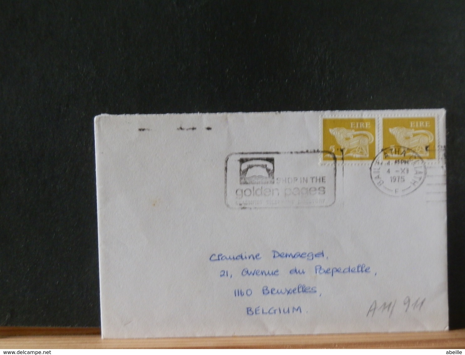 A11/910 LETTRE EIRE  1975 - Briefe U. Dokumente