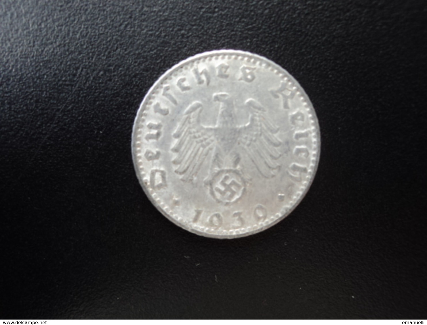 ALLEMAGNE : 50 REICHSPFENNIG   1939 J   KM 96      TTB - 50 Reichspfennig