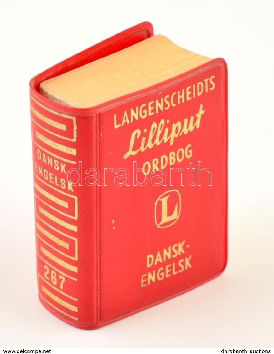 Langenscheidts Lilliput Ordbog: Dansk-Engelsk. Berlin-Schöneberg,(1957),Langenscheidt. Dán és Angol Nyelven. Kiadói Aran - Sin Clasificación