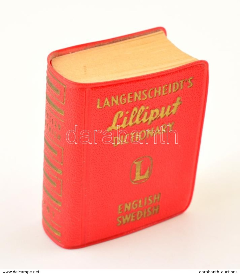 Langenscheidt's Lilliput Dictionary. English-Swedish. Berlin-Schöneberg,(1965),Langenscheidt. Angol és Svéd Nyelven. Kia - Ohne Zuordnung