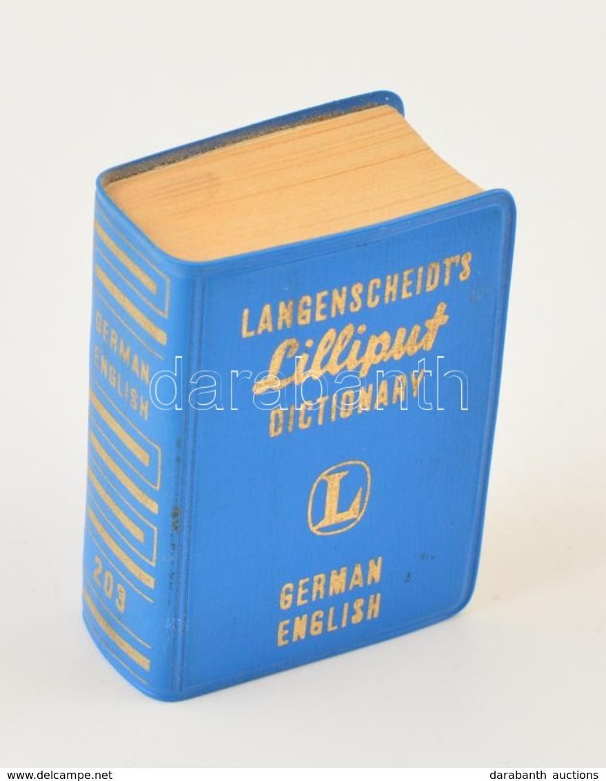 Langenscheidt's Lilliput Dictionary. German-English. Berlin-München,(1964),Langenscheidt. Német és Angol Nyelven. Kiadói - Ohne Zuordnung