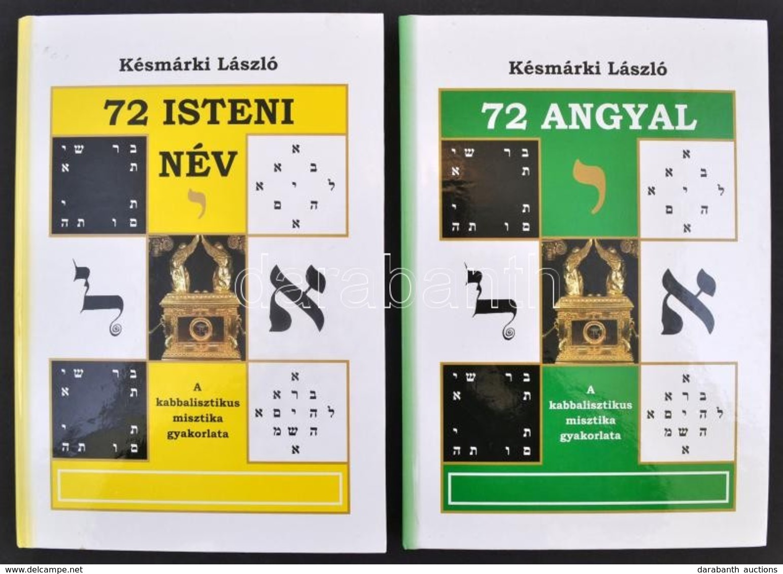 2 Db - Késmárki László: 72 Angyal. A Kabbalisztikus Misztika Gyakorlata. 2006, Ábrahám Kiadó. + 72 Isteni Név. A Kabbali - Ohne Zuordnung