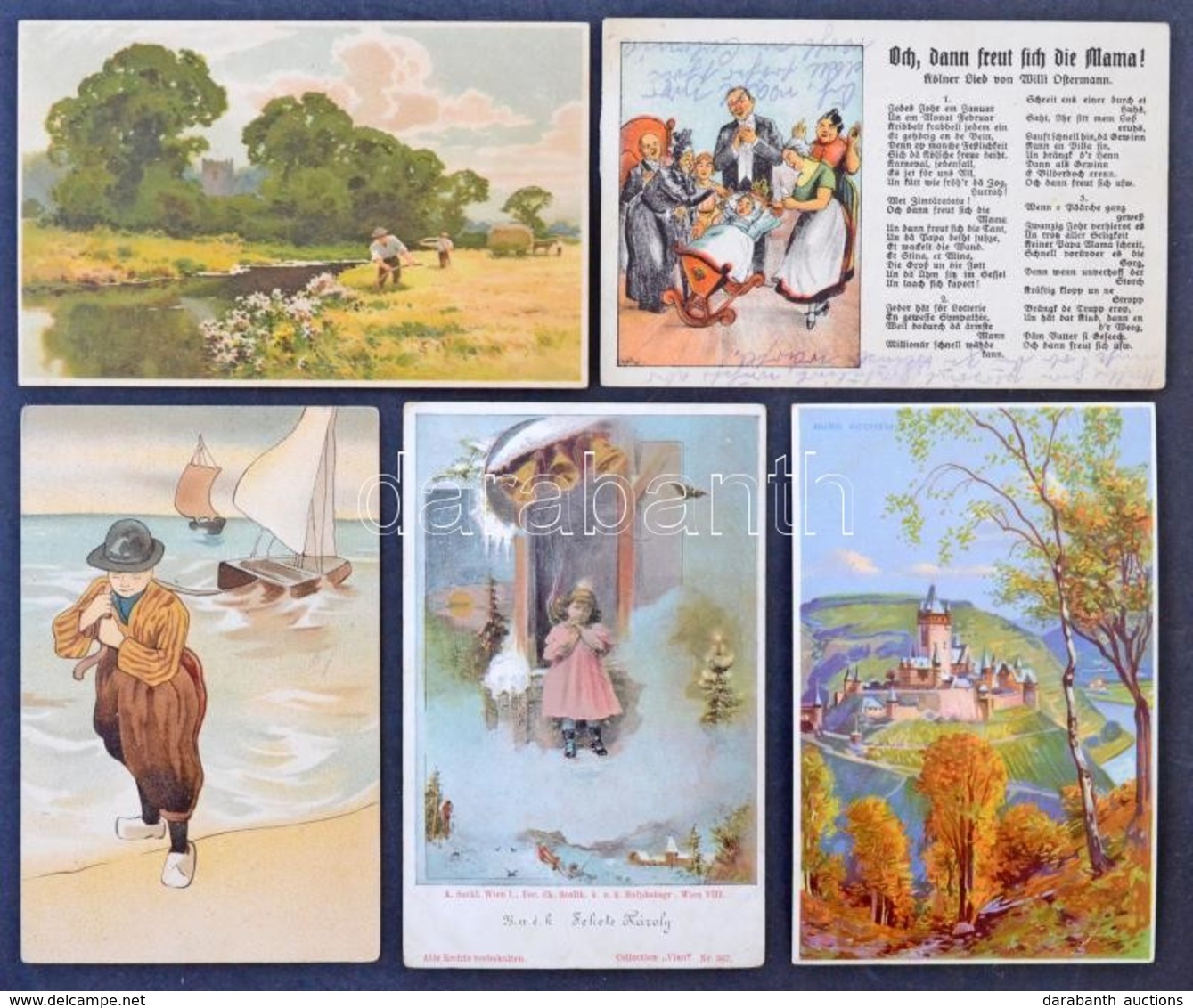 **, * Kb. 150 Db RÉGI Motívum Képeslap / Cca. 150 Pre-1945 Motive Postcards - Ohne Zuordnung