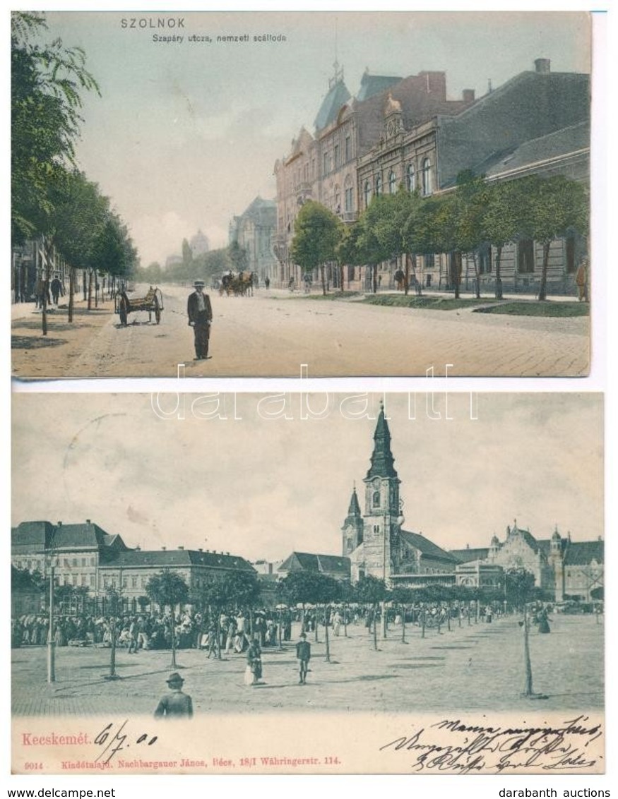 **, * 16 Db RÉGI Magyar Városképes Lap / 16 Pre-1945 Hungarian Town-view Postcards - Ohne Zuordnung