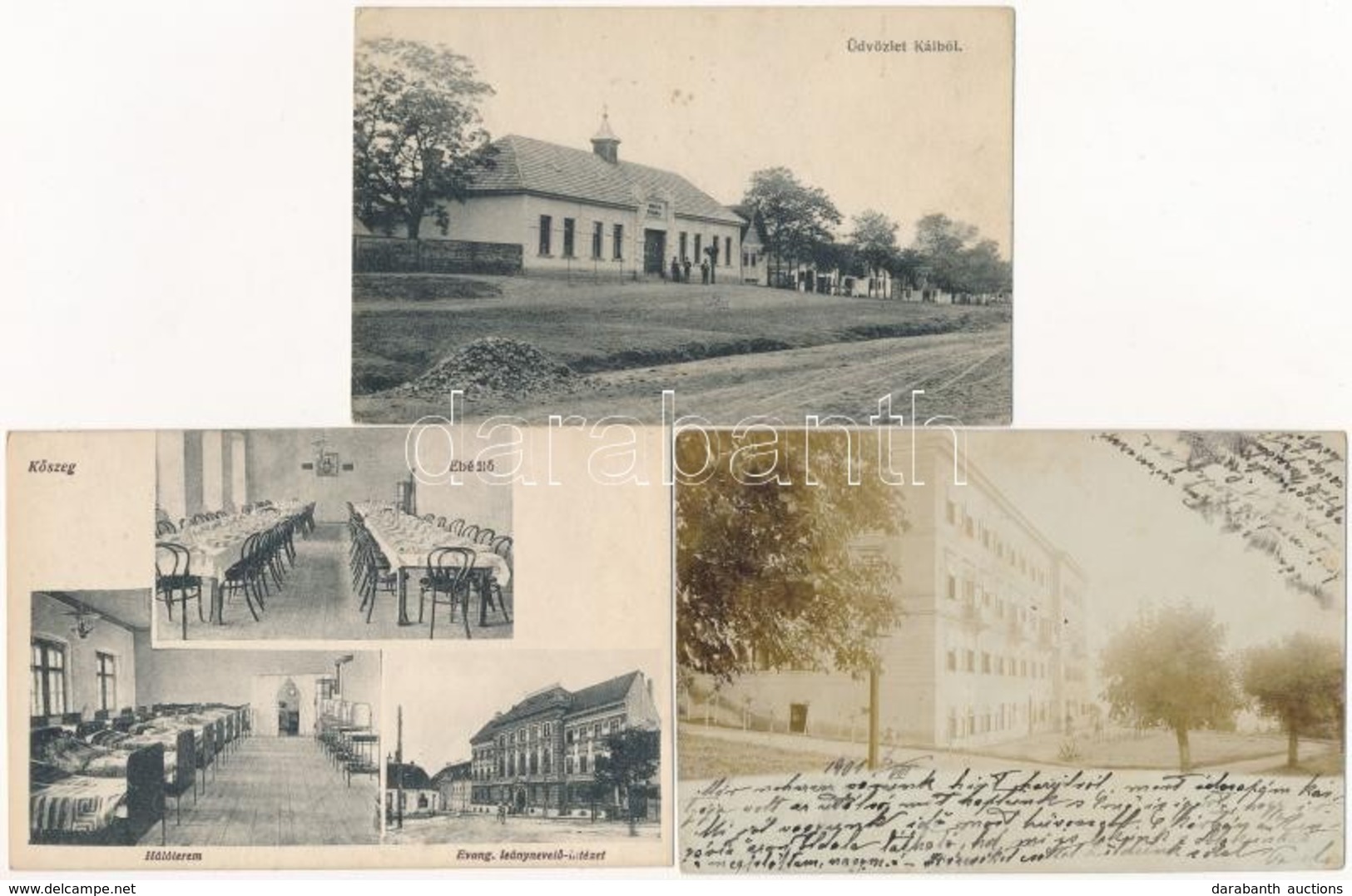 **, * 11 Db RÉGI Magyar Városképes Lap / 11 Pre-1945 Hungarian Town-view Postcards - Ohne Zuordnung