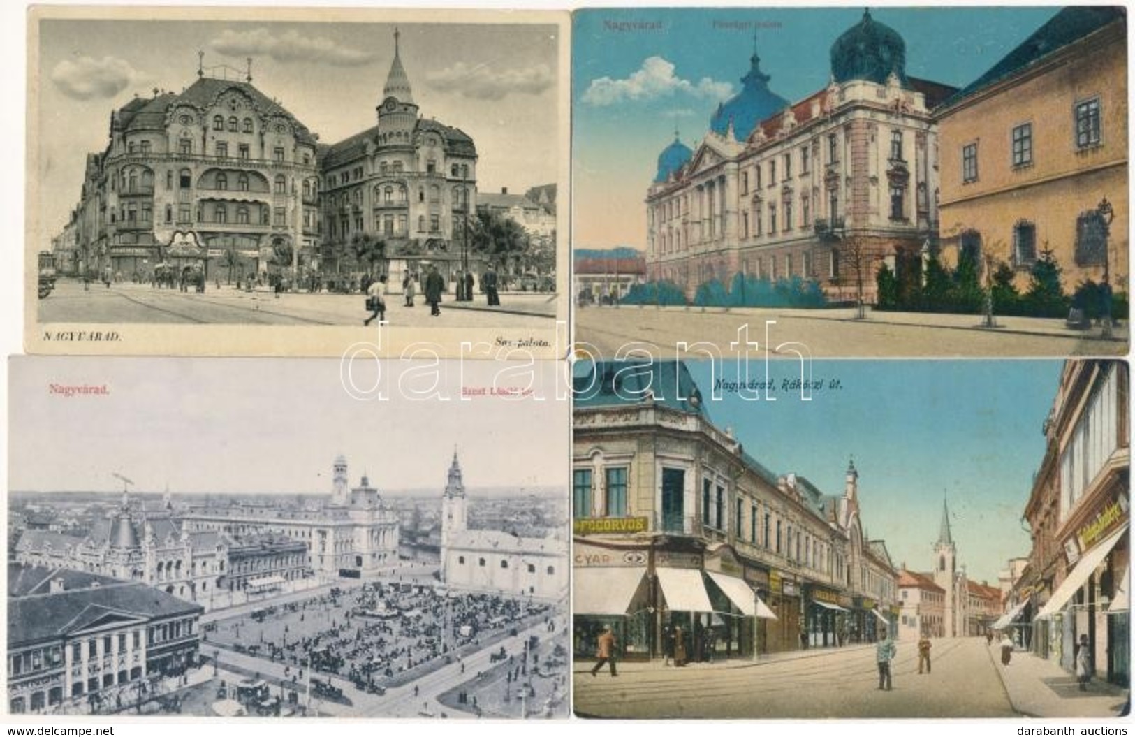 **, * 11 Db RÉGI Erdélyi Városképes Lap / 11 Pre-1945 Transylvanian Town-view Postcards - Ohne Zuordnung