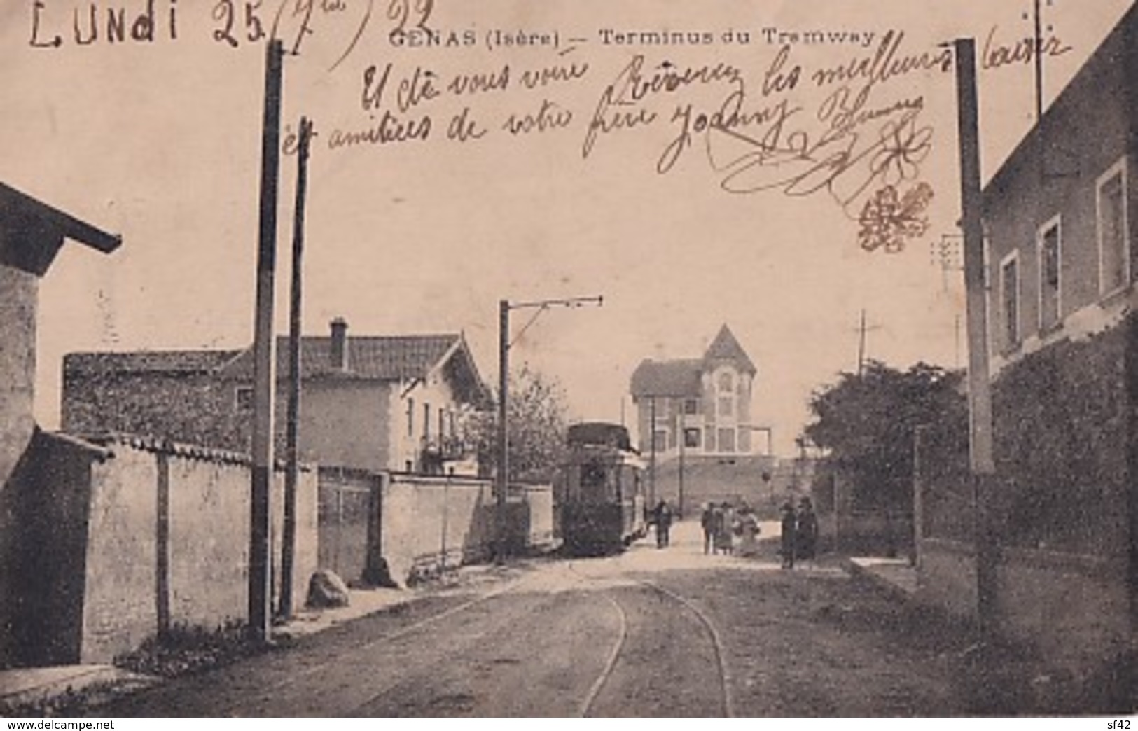 GENAS         TERMINUS DU TRAMWAY - Autres & Non Classés