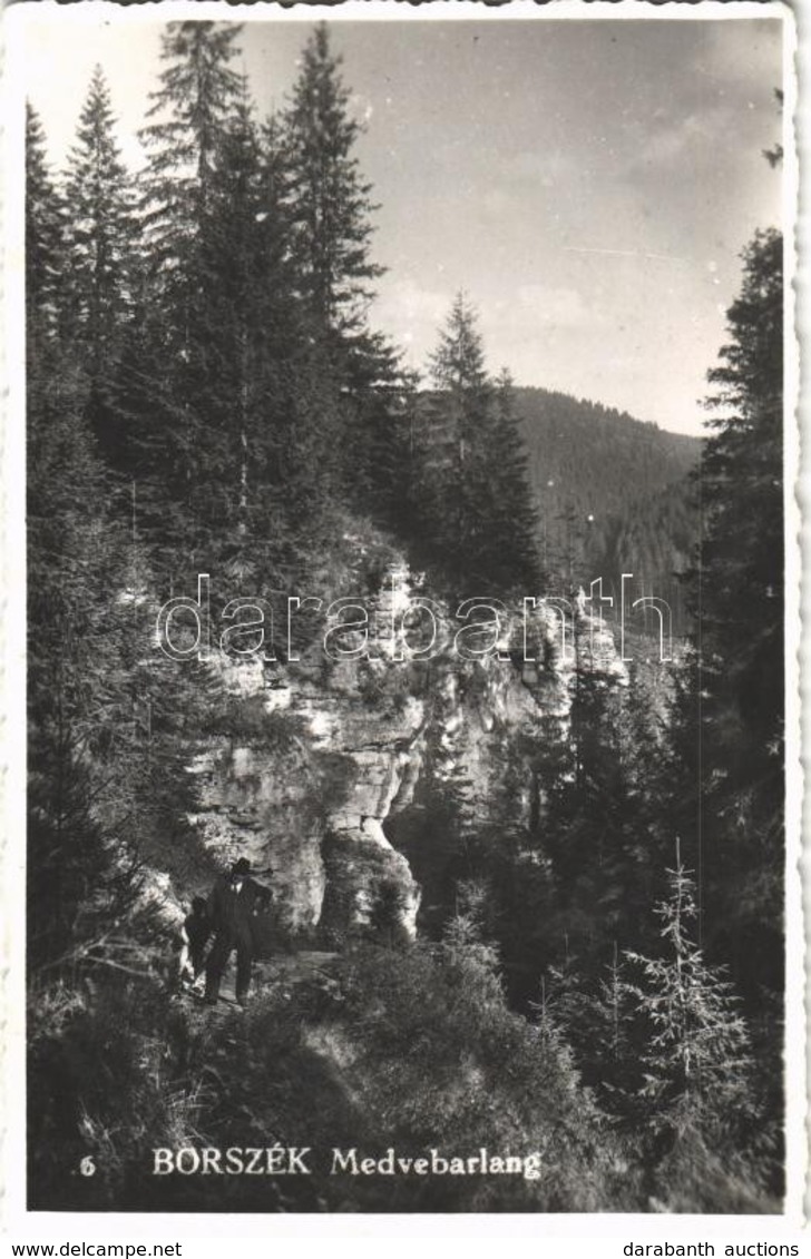 T2/T3 1941 Borszék, Borsec; Medvebarlang / Grota Ursilor / Grotto, Cave (EK) - Ohne Zuordnung