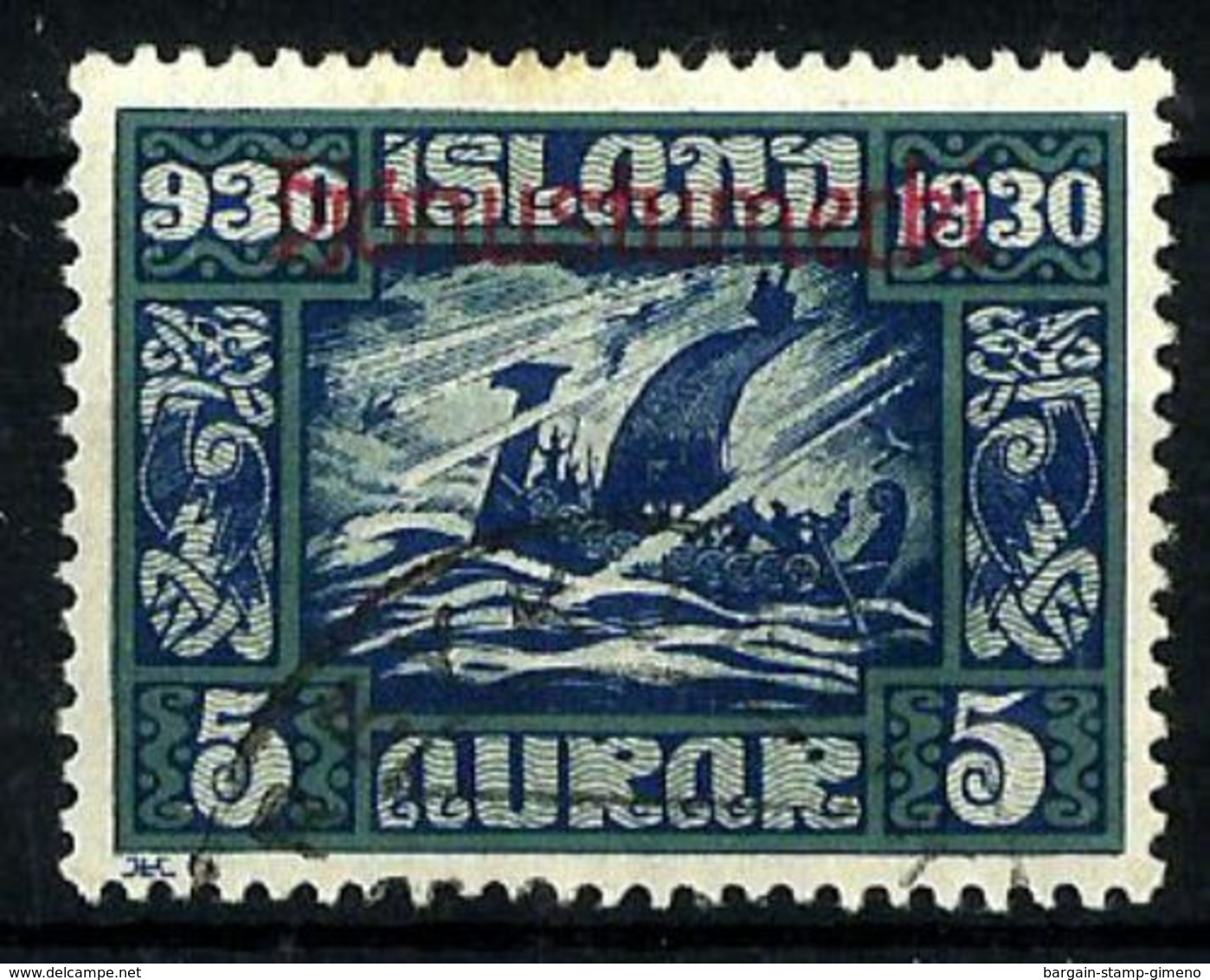 Islandia Servicio Nº 45 Usado. Cat.25€ - Oficiales