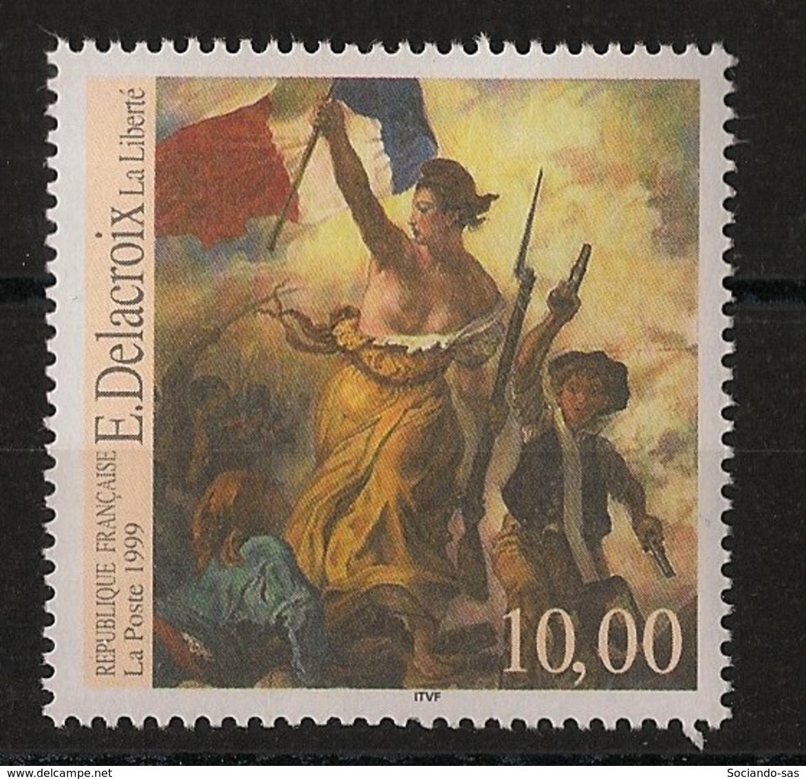 France - 1999 - N°Yv. 3236 - Liberté / Delacroix - Neuf Luxe ** / MNH / Postfrisch - Ungebraucht