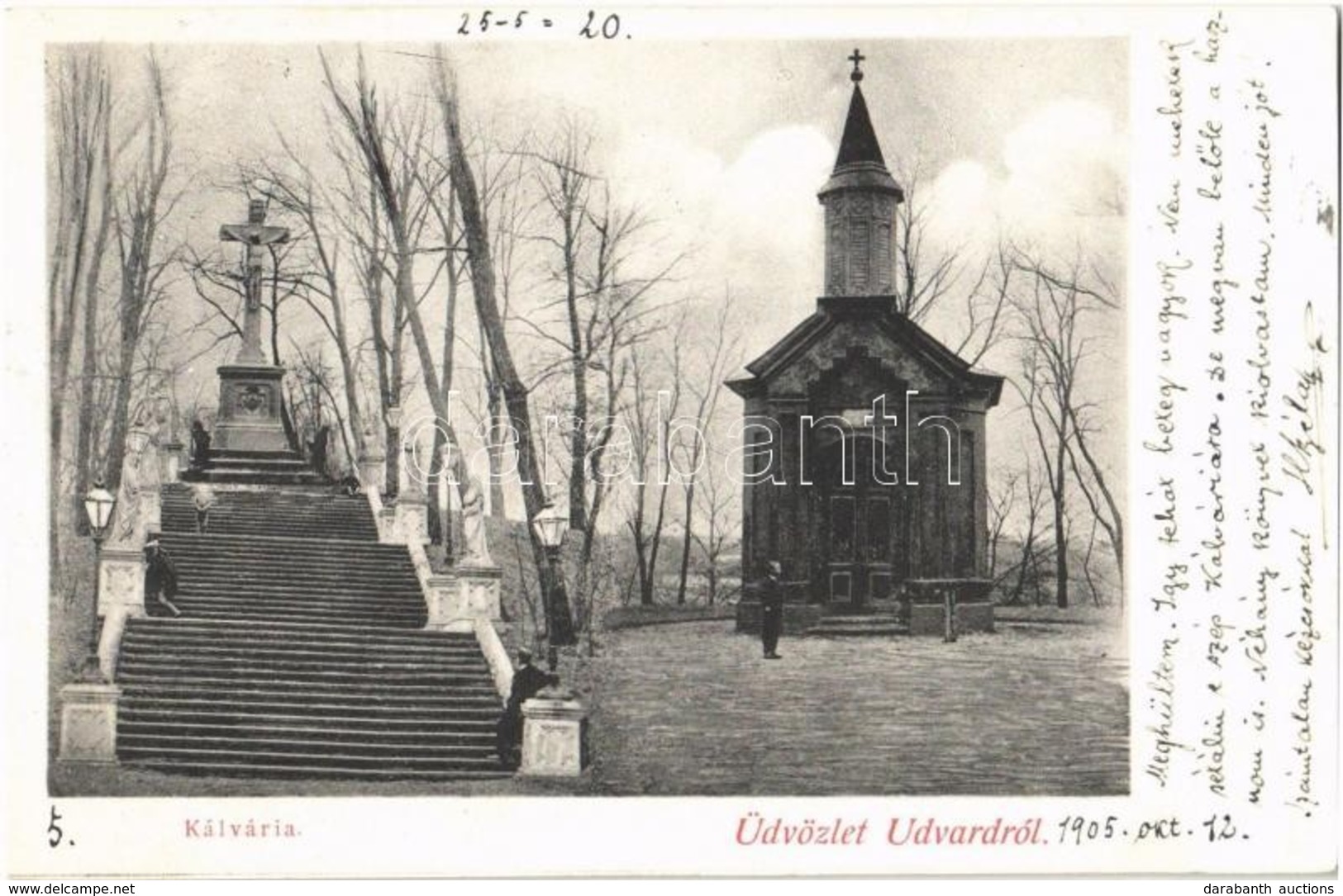 T2 1905 Udvard, Dvory Nad Zitavou; Kálvária / Calvary - Ohne Zuordnung