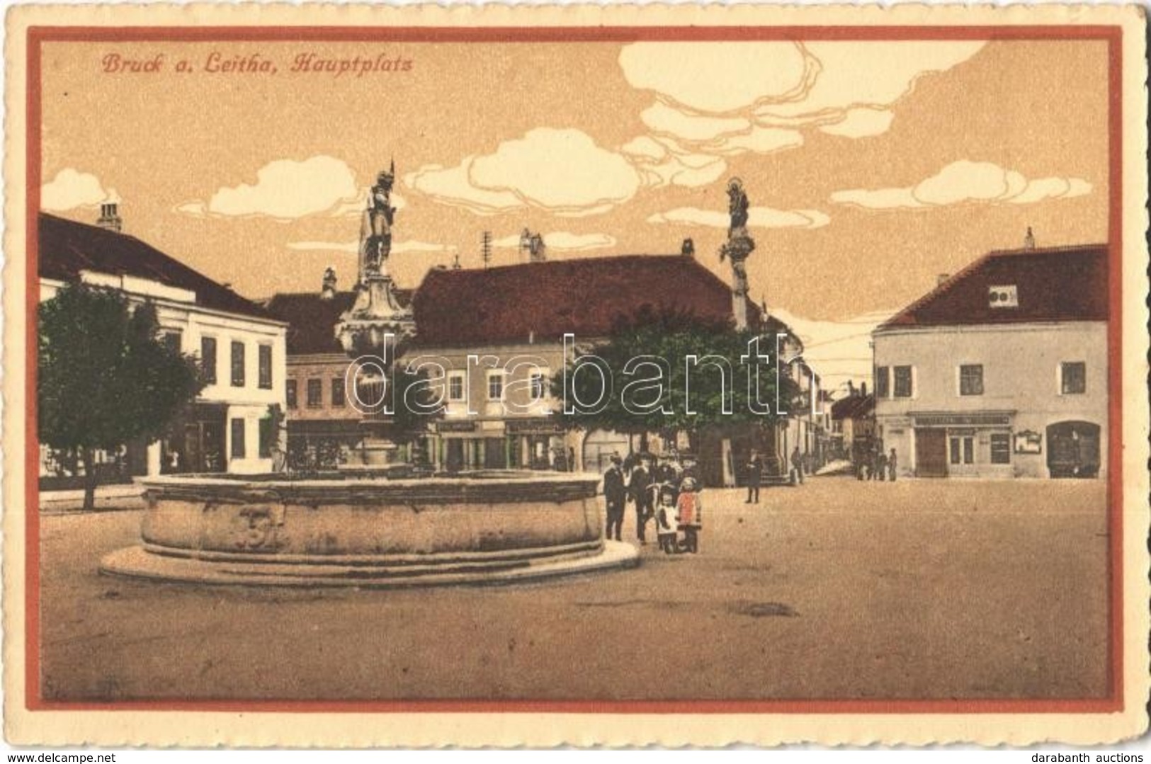 ** T2 Lajtabruck, Bruck An Der Leitha; Hauptplatz / Square, Shops - Ohne Zuordnung