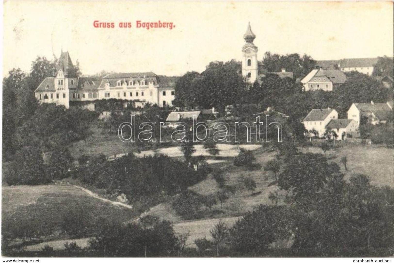T1/T2 1910 Hagenberg, Gruss / Church - Ohne Zuordnung
