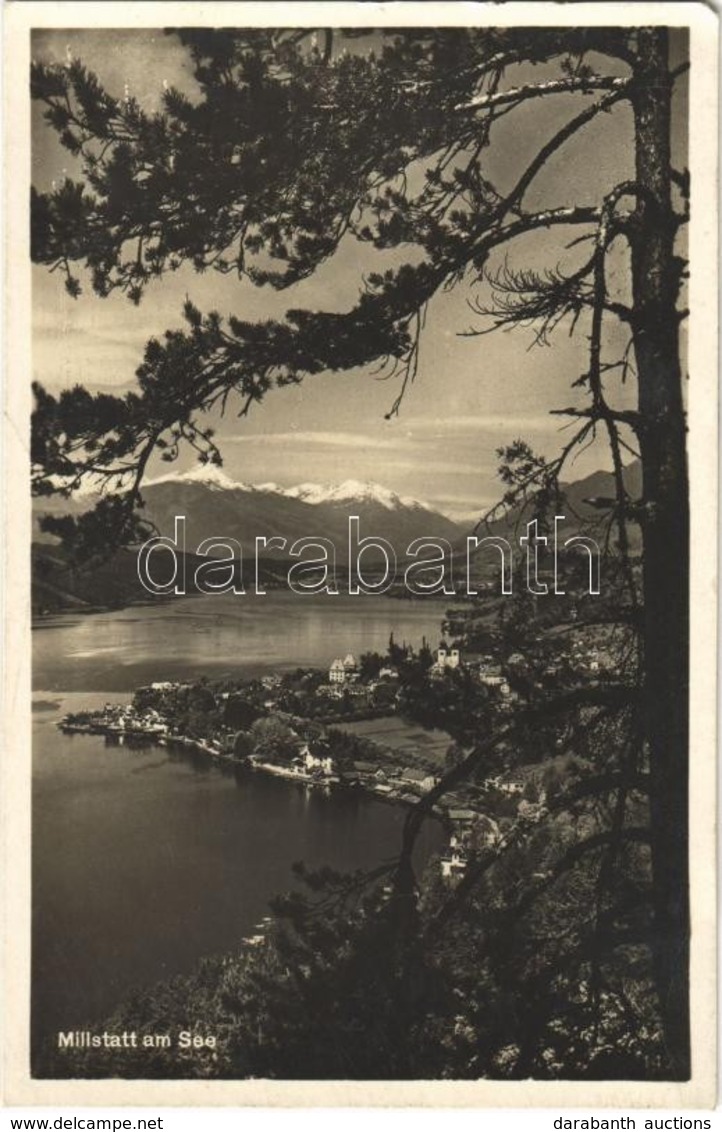 T2/T3 1931 Millstatt Am See / General View, Lake, Mountains (EB) - Ohne Zuordnung