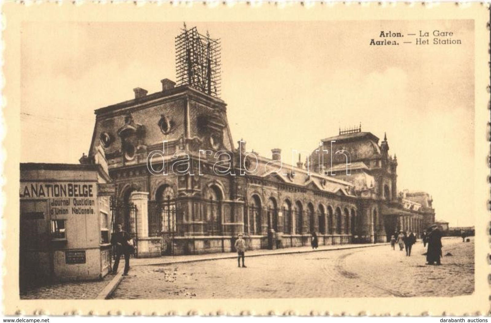 ** T1 Arlon, Aarlen; La Gare / Het Station / Railway Station - Ohne Zuordnung