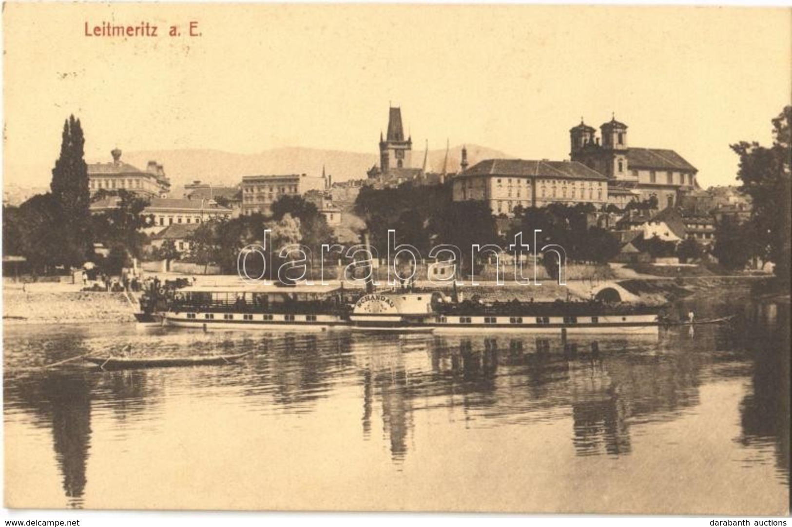 T2 Litomerice, Leitmeritz; SS Schandau / Steamship - Ohne Zuordnung